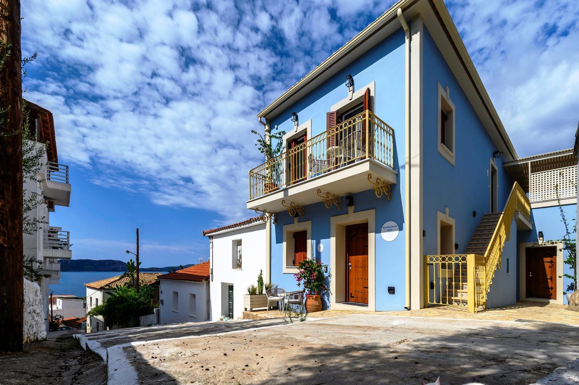 Blue Sky House Pilos Exterior foto